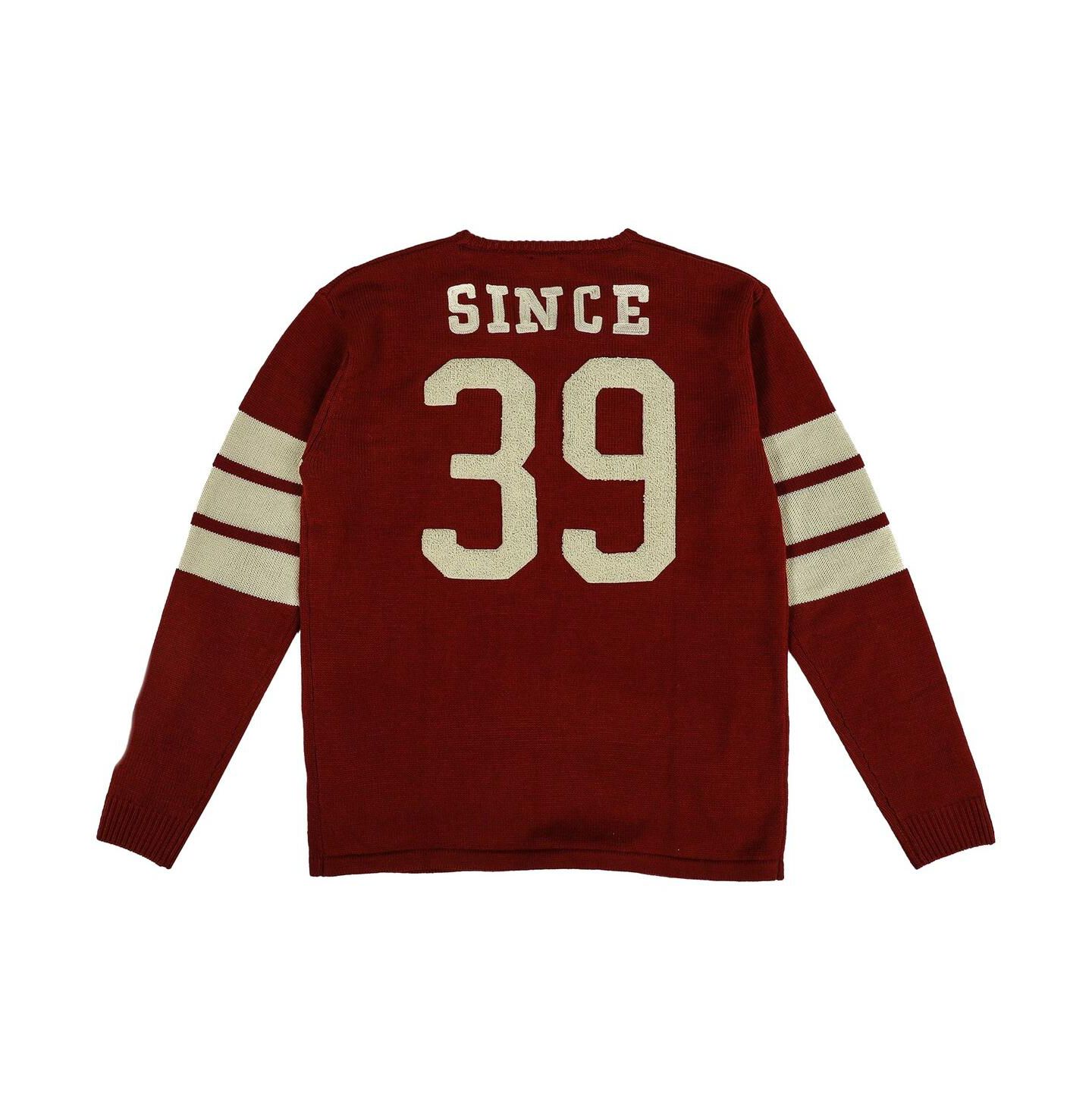 Мужской свитер Marvel Red Graphic Varsity — фото 3