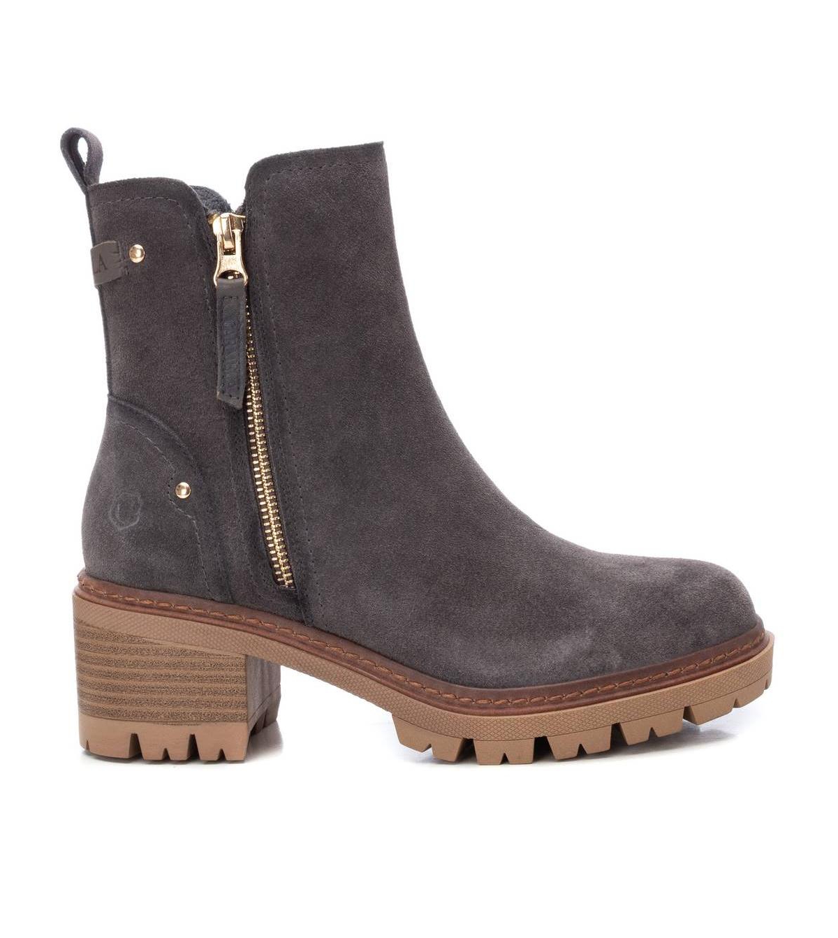 Carmela Collection Women's Suede Booties By Xti