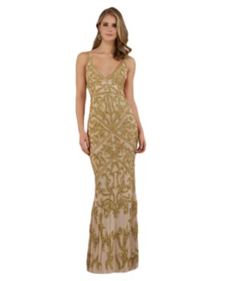 Women's Gold Formal & Black Tie Dresses | Macy's