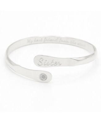 Sister Bracelets Engraved Bracelets - Silver 45$