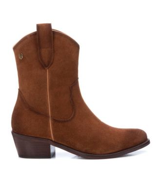 Xti - Women's Carmela Suede Booties