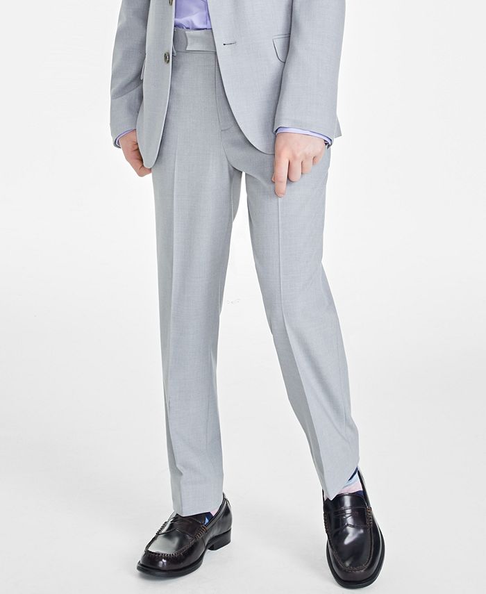 Calvin Klein Men's Infinite Stretch Solid Slim Fit Pants Gray Size 32X30