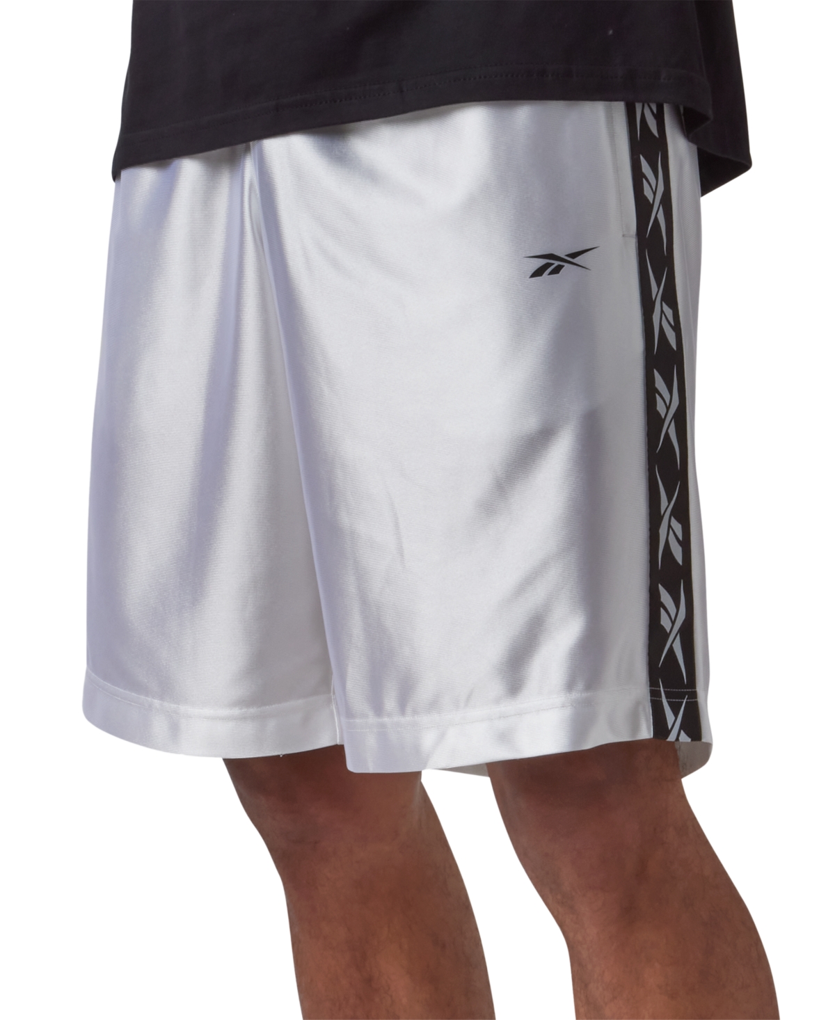 Men's Basketball Dazzle Taped Shorts - White