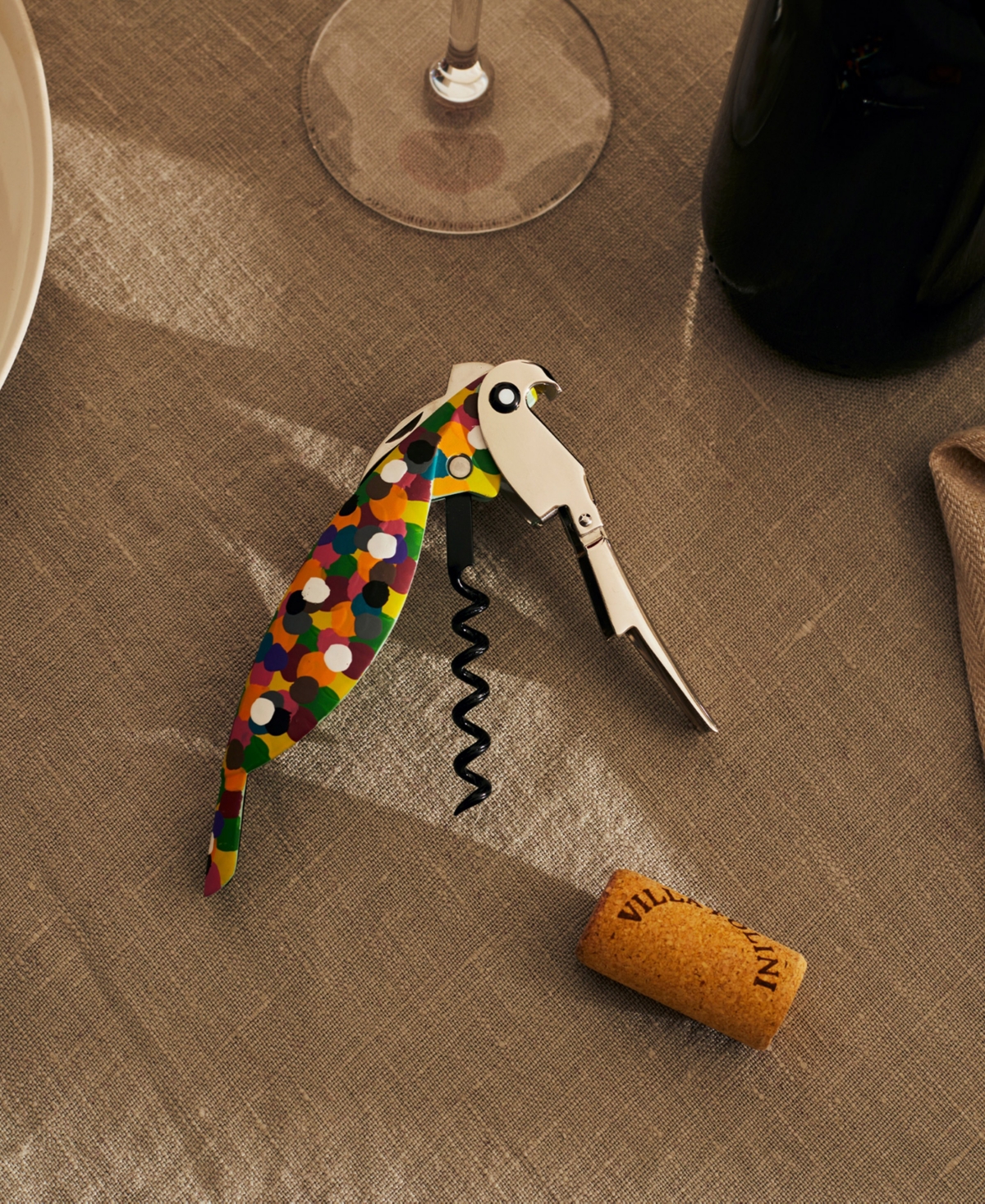 Alessi Parrot Corkscrew Proust In Multi