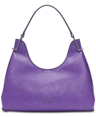 Calvin klein ava discount saffiano shoulder bag