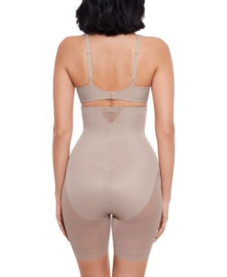 Women's  Extra Firm Tummy-Control Sheer Trim Thigh Slimmer 2789