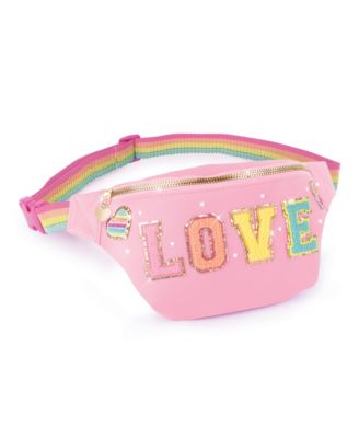 Fashion Bag with Patches - Bum Bag