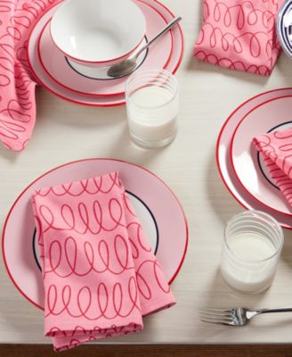 in the Loop Cloth Napkins 4 Pack Set, 20" x 20"