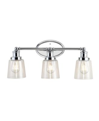 Beverly Iron/Seeded Glass Classic Cottage LED Vanity Light