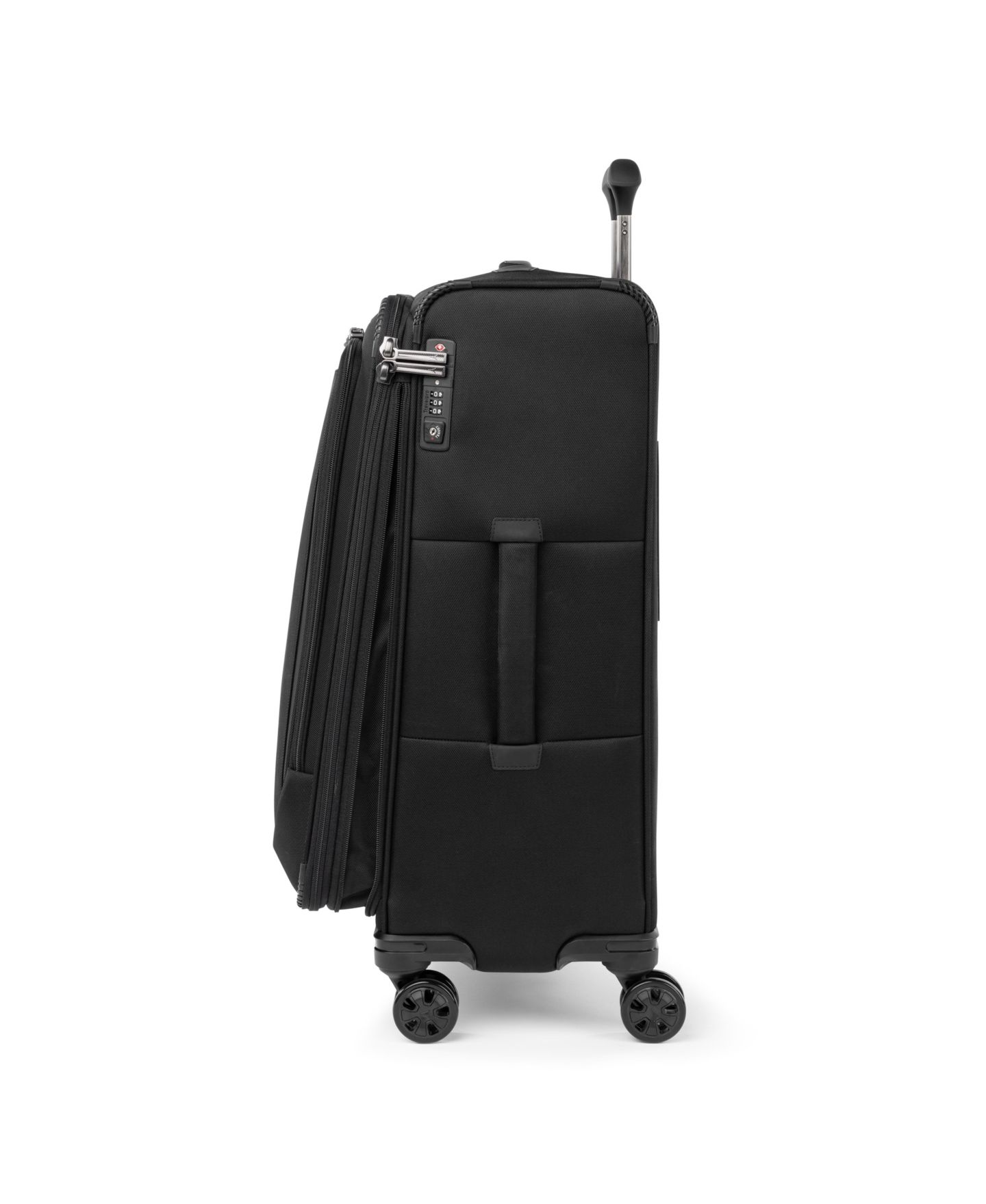 Чемодан Travelpro Crew Classic Medium Check-in Expandable Spinner, цвет: Угольно-чёрный — фото 6