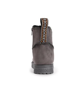 Stepping into MUK LUKS Tatum boots will keep your feet warm and