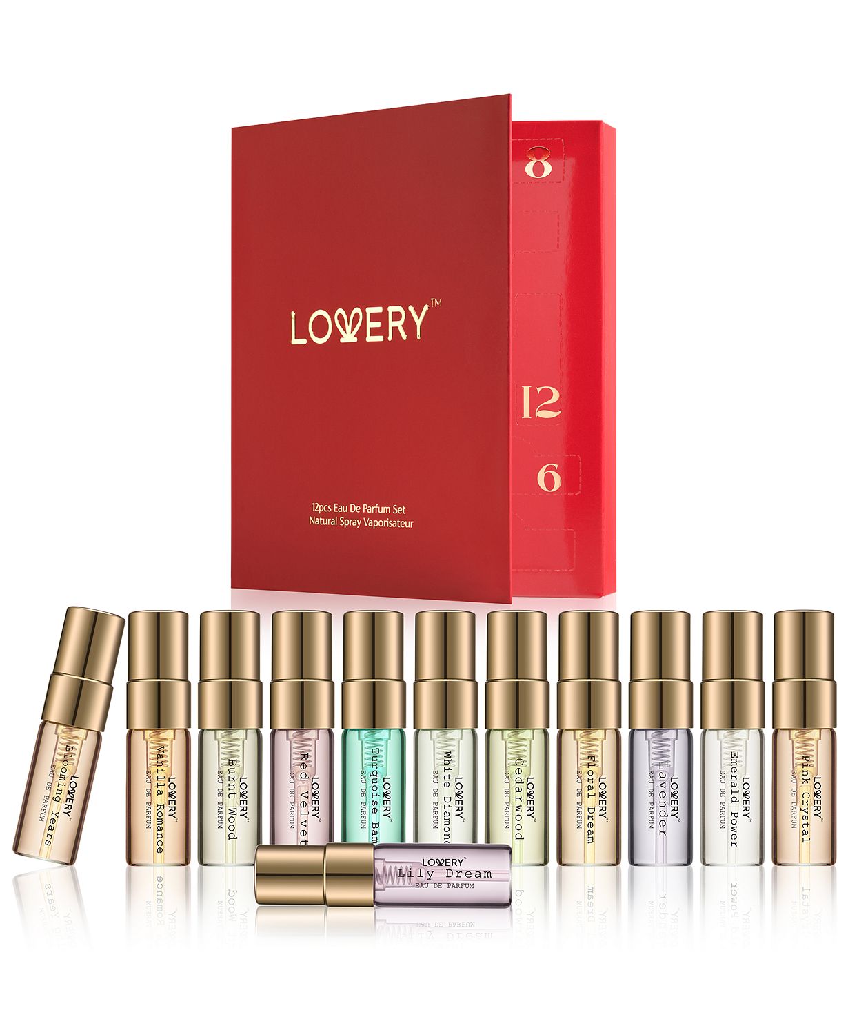 12-Pc. Travel Perfume Sampler Set