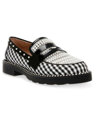 Mocassini Donna Betsey Johnson Lydiaa-R - Tomaia Totalmente Ricoperta Di Strass - Slip-On - 3