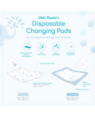 Little Martin's Disposable Changing Pads - 30 Counts
