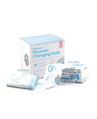Little Martin's Disposable Changing Pads - 30 Counts - Blue