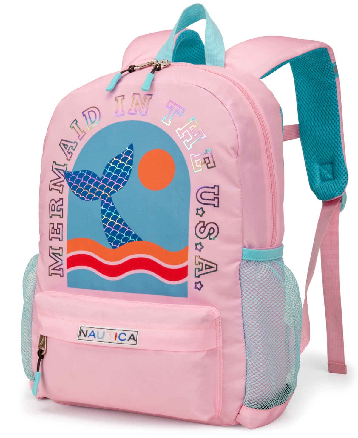 Shop Nautica Kids Backpack For School, 16" H In Mermaid Tail