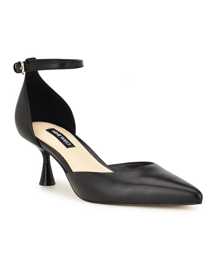 Nine West Women's Racha Pointy Toe Kitten Heel Dress Pumps - Macy's