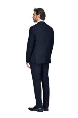 Men's 3-Piece Slim Fit Tuxedo with Peak Lapel