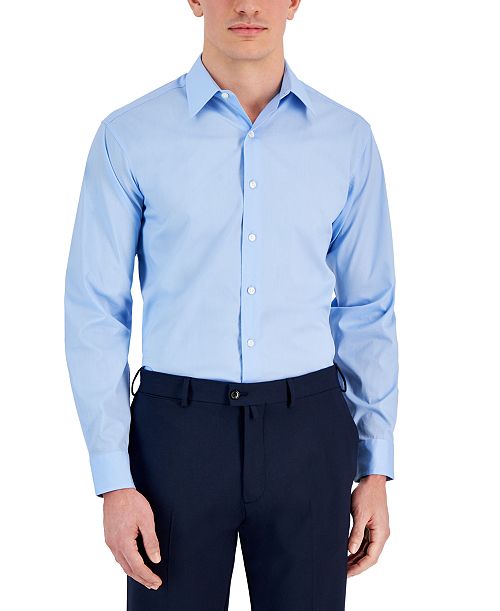 alfani Club Room Men's Regular-Fit Dress Shirt Created for Macy's Men's Fashion & Accessories