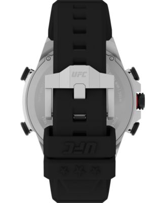 Timex UFC Men's Kick Digital Black Polyurethane Watch, 49mm