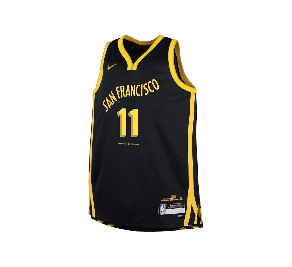 Big Boys Nike Klay ThompsonGolden State Warriors 2023/24 Swingman Replica Jersey - City Edition - Black