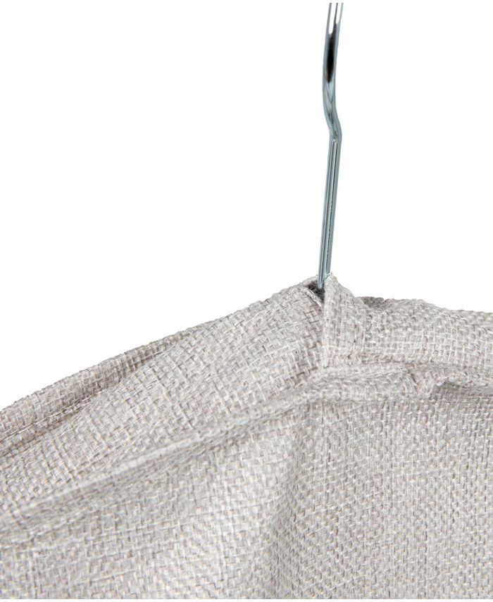 Household Essentials Hanging Zippered Garment Storage Bag with Clear