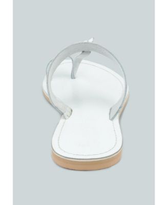 Womens LEONA Thong Flat Sandals