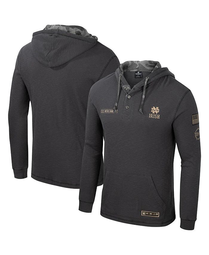 Notre dame shop military hoodie