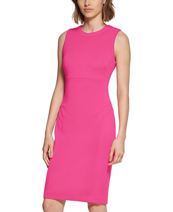 Ladies sleeveless top shift dresses