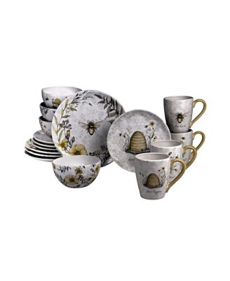 Bee Sweet 4-Pc. Dinner Plates