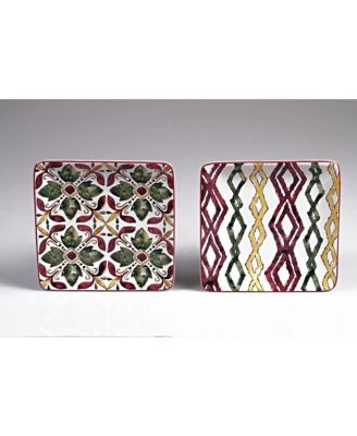 Napa 4-Pc. Canape Plates asst.