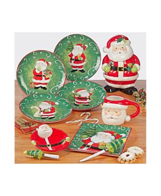 Holiday Magic Santa 3D Cookie Jar