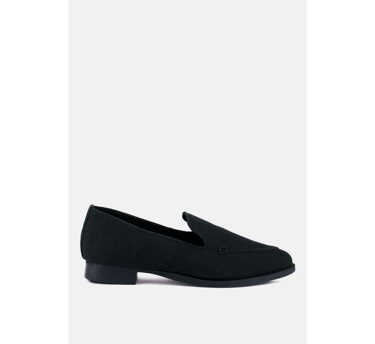 RAG & CO BOUGIE WOMENS ORGANIC CANVAS LOAFERS