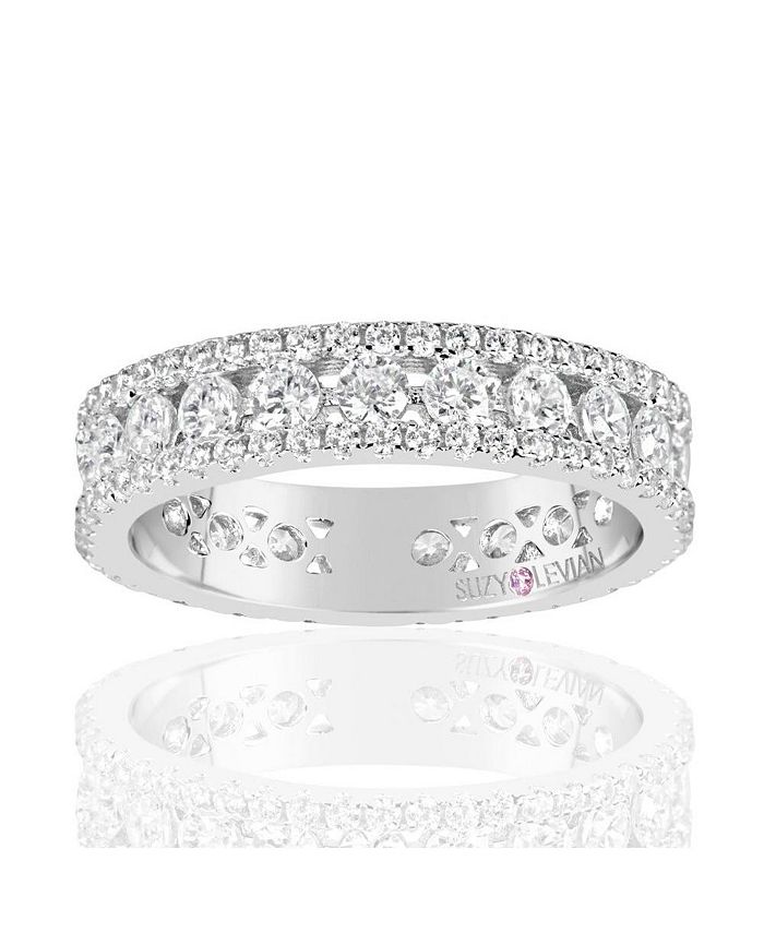 Suzy Levian New York Suzy Levian Sterling Silver Cubic Zirconia