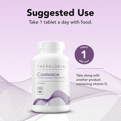 Companion Multivitamin & Mineral Supplement for Men & Women 50+ (90 Days)