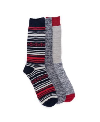 Men's 3 Pair Pack Microfiber Boot Socks