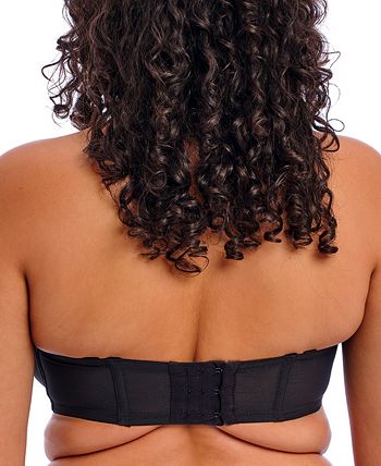 Women's Elomi Best EL4300 Smooth Underwire Moulded Convertible Strapless Bra  (Black 40H) 