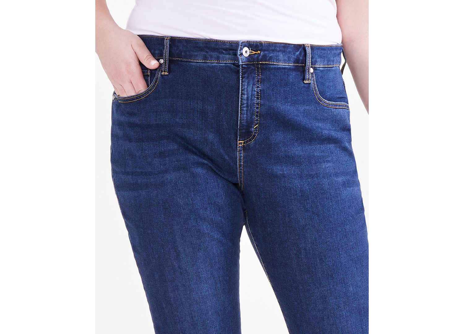 Petite Mid-Rise Curvy Bootcut Jeans, Petite & Petite Short