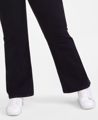 Style & Co Plus Size Mid-Rise Curvy Bootcut Jeans, Exclusively at Macy's