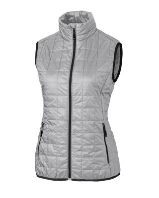 Women's Cutter and Buck Rainier PrimaLoft Eco Insulated Full Zip Puffer Vest