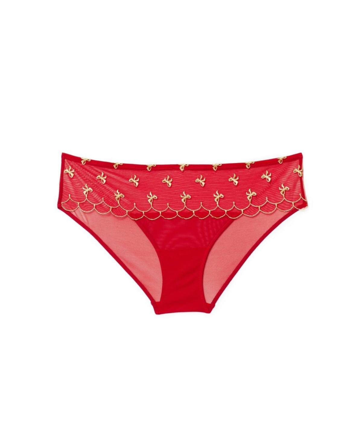 Women's Bettie Hipster Panty - Holidays Edition! - Dark red