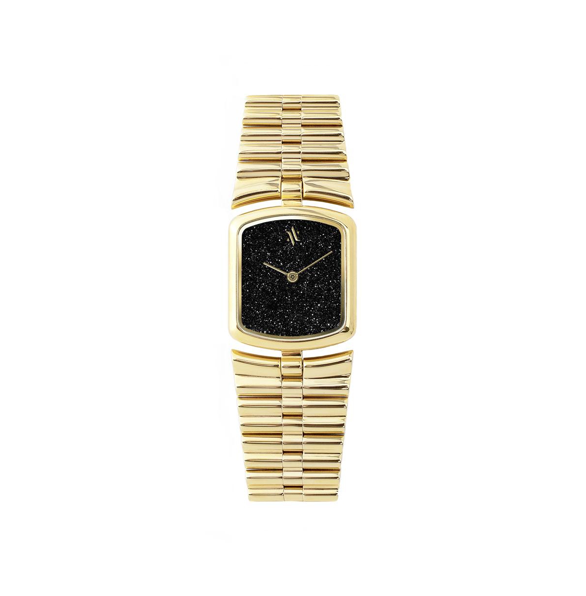 Amare Sandstone Women's Stainless Steel Watch - Gold/sandstone