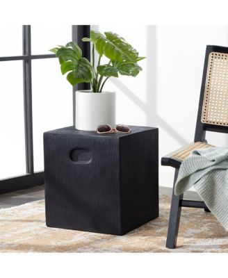 Cube Concrete Accent Stool