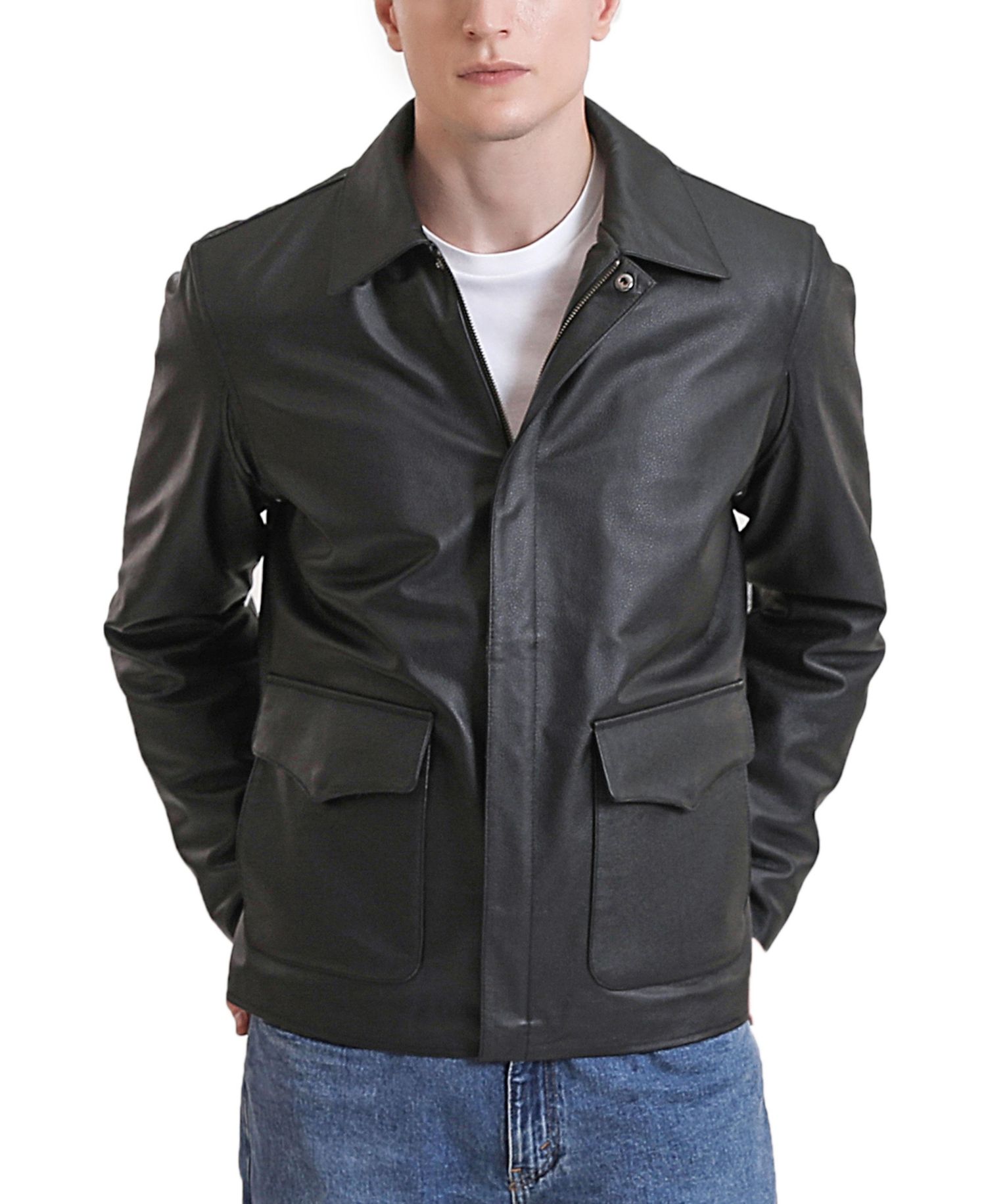Men's Raider Indy-Style Leather Legend Jacket