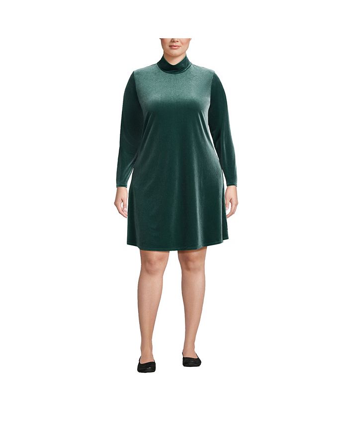 Green velvet turtleneck hotsell