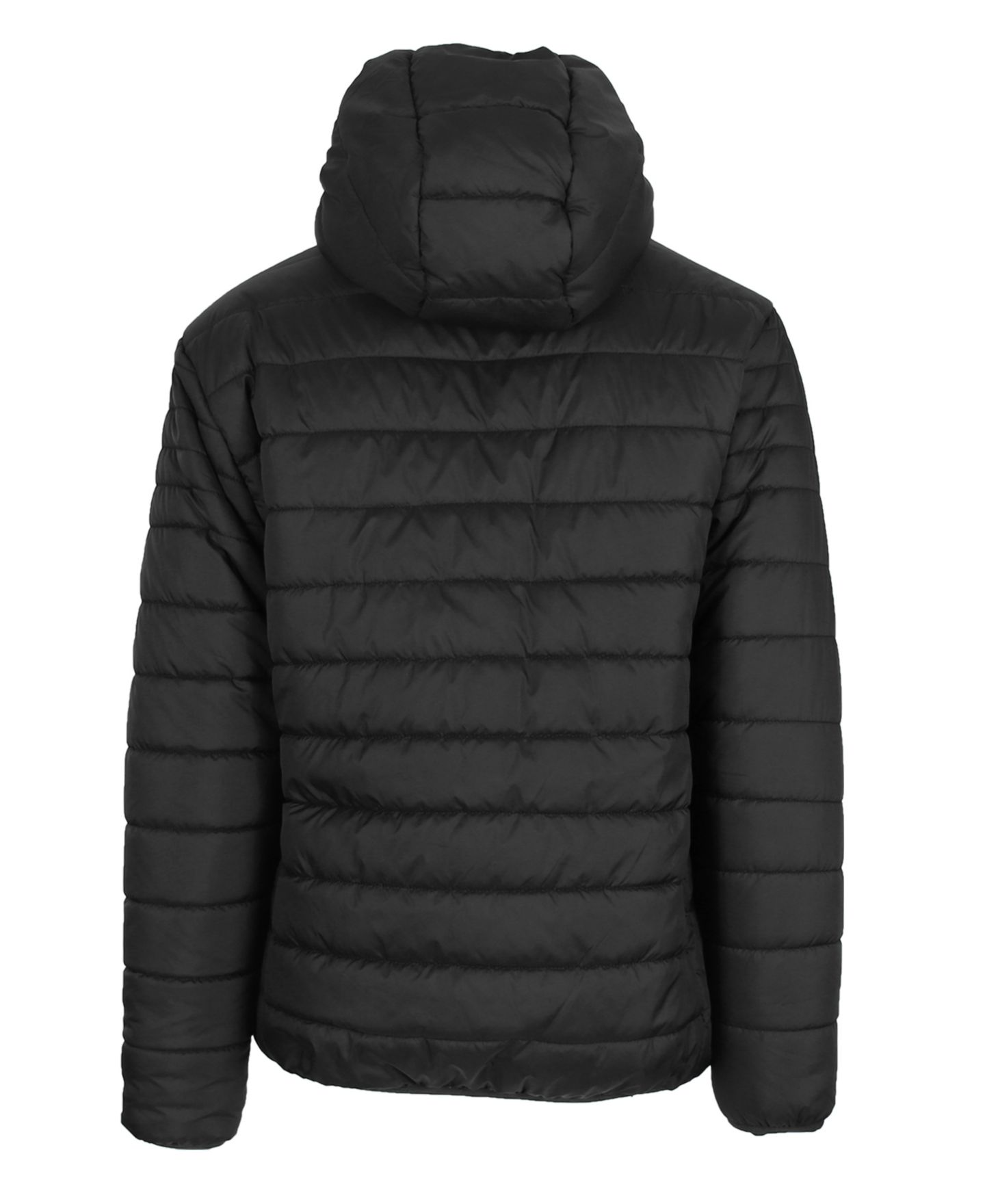 Мужская куртка Spire By Galaxy Sherpa Lined Hooded Puffer, цвет: Чёрный — фото 2