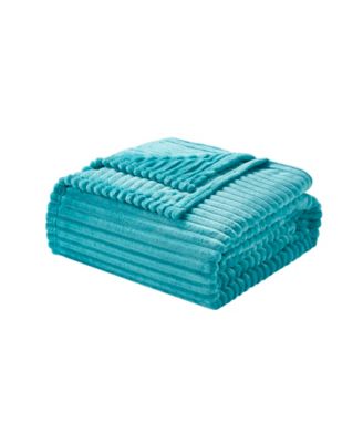 Cut Plush Lightweight Super Soft Luxury Bed Throw, 50" x 60"