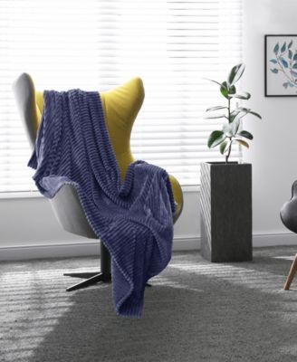 Cut Plush Lightweight Super Soft Luxury Bed Throw, 50" x 60"