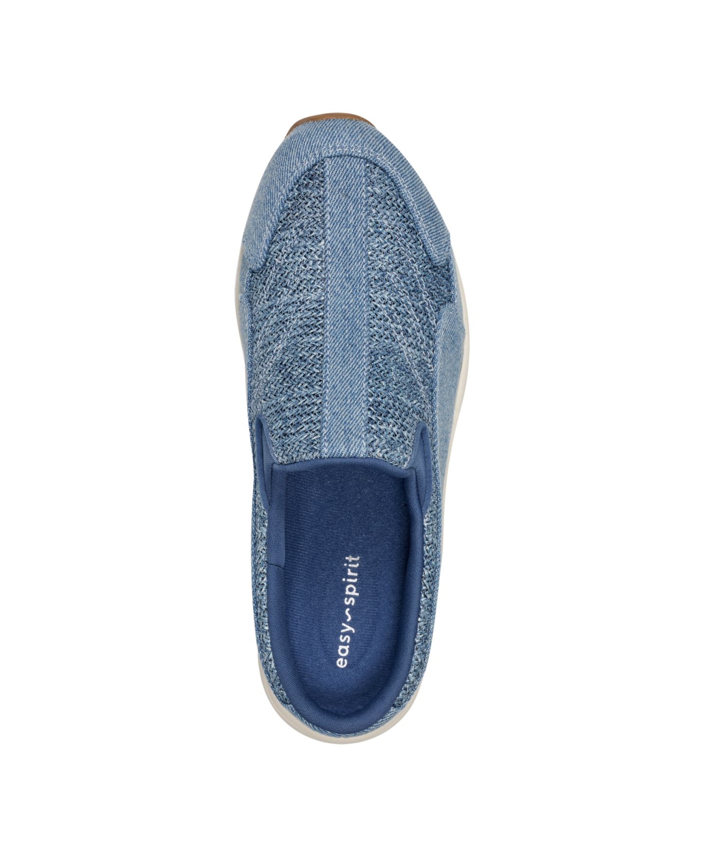 Женские кроссовки Easy Spirit Traveltime Slip-On Mule Walking, цвет: Синий джинсовый — фото 4