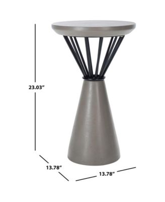 Akiko Concrete Accent Table